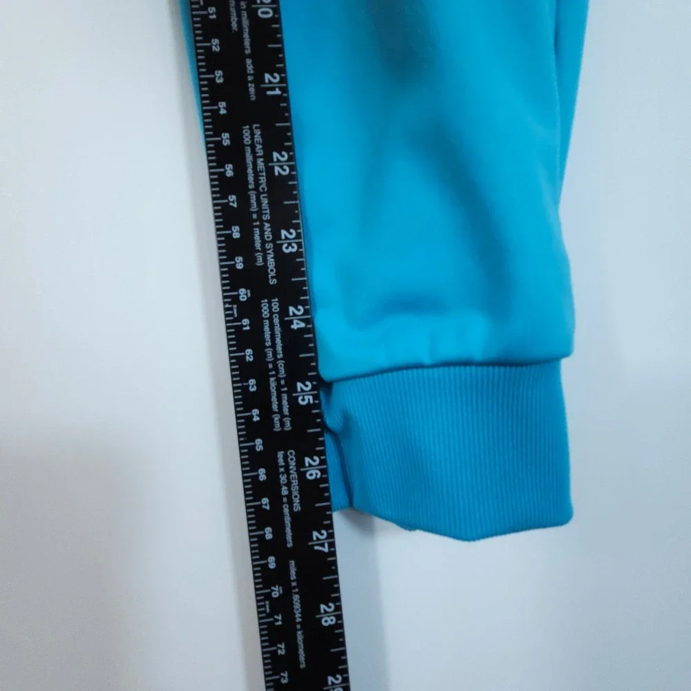 Under Armour Joggers Kids L Blue Y2K Streetwear Tapered Athletic Sweatpants - Picture 9 of 12
